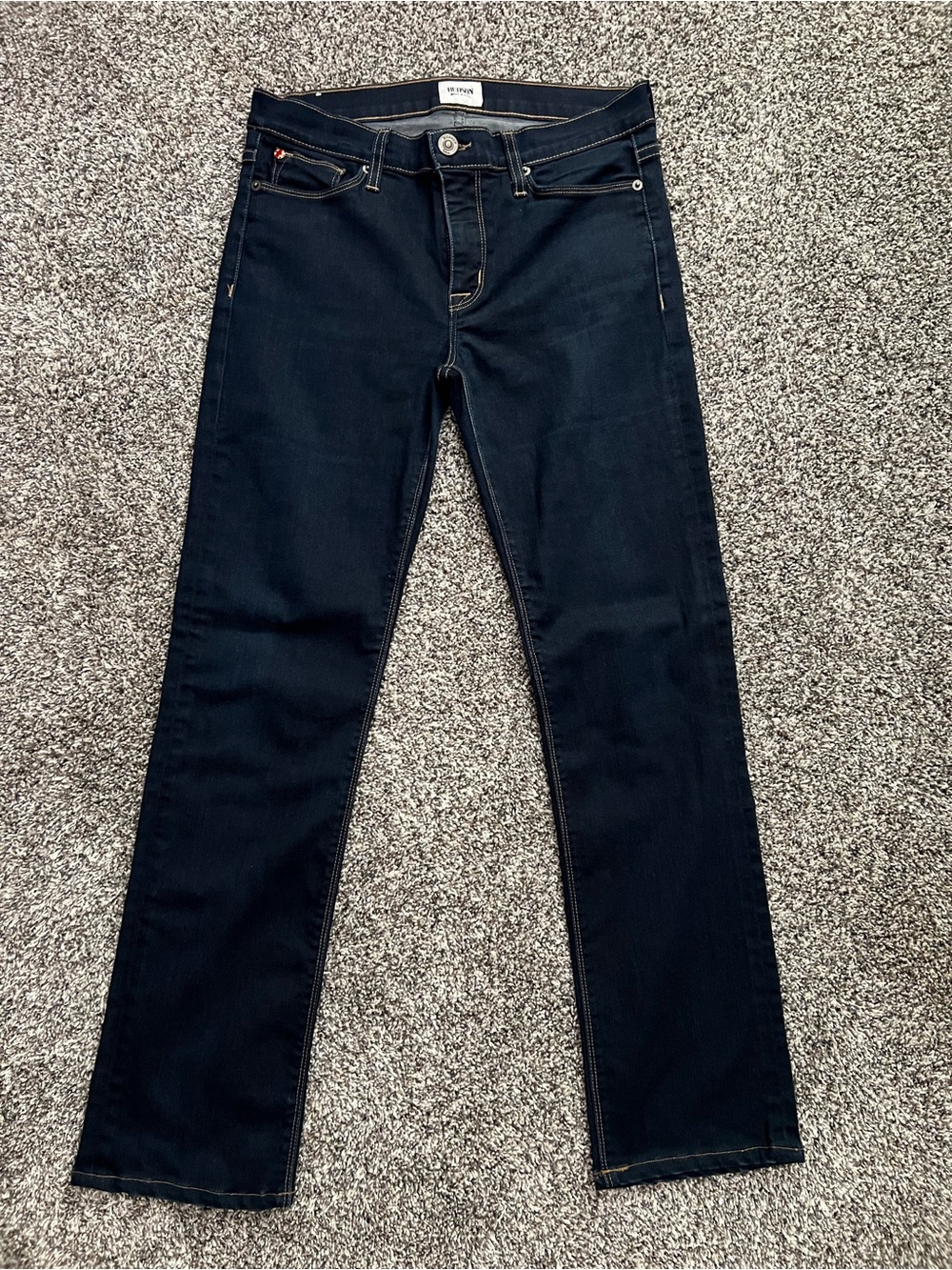 Hudson Mid Rise Matilda Cigarette Dark Wash Jeans. Made in USA  28